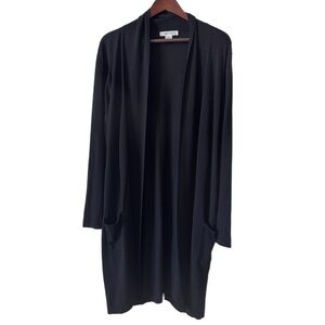 AUGUST SILK Cardigan Kimono Topper Longline Sz XL